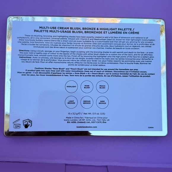 ✨🍑 MULTI-USE CREAM BLUSH, BRONZE & HIGHLIGHT PALETTE✨🍑 - Picture 2 of 6
